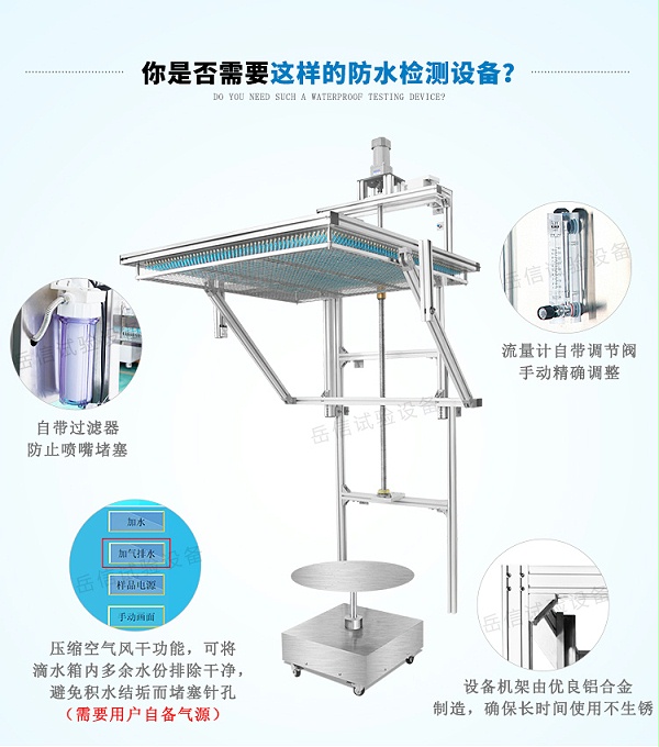 防垂直滴水測(cè)試裝置（IPX12）