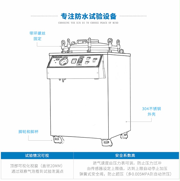 車載攝像頭防水測(cè)試設(shè)備（IPX8級(jí)）